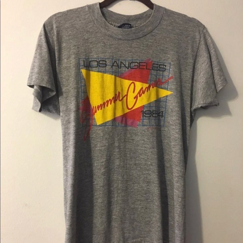 Authentic 1984 LA Olympics Tee by Sneakers